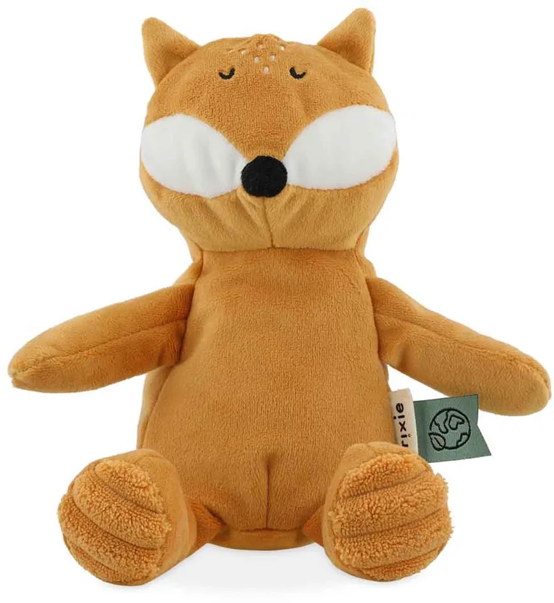 Babyknuffel Mr. Fox - Zachte Knuffel voor Baby's en Peuters - Eerste Knuffelvriendje van Trixie in Oranje – productfoto