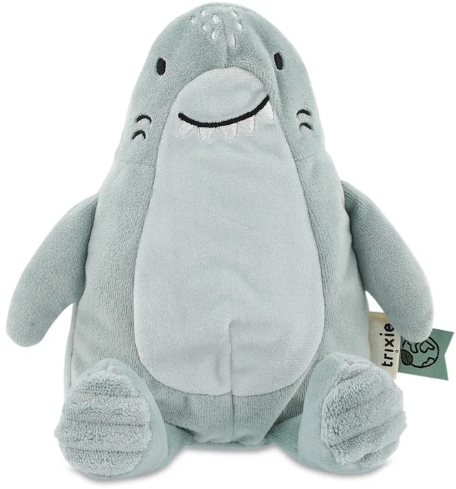 Babyknuffel Mr. Shark - Zachte Knuffel voor Baby's en Peuters - Eerste Knuffelvriendje