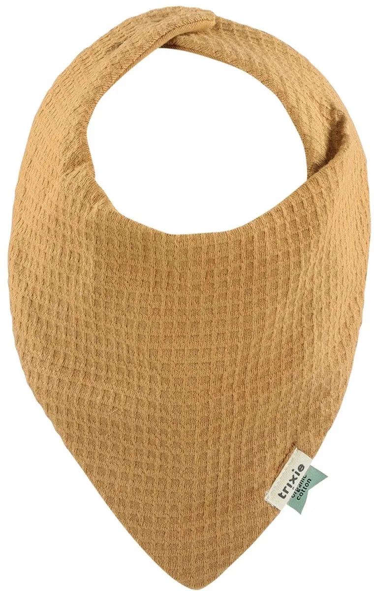 bandana slabbetjes 2-pack baby slab Cocoon Caramel bruin. de Trixie en Multicolore – photo produit