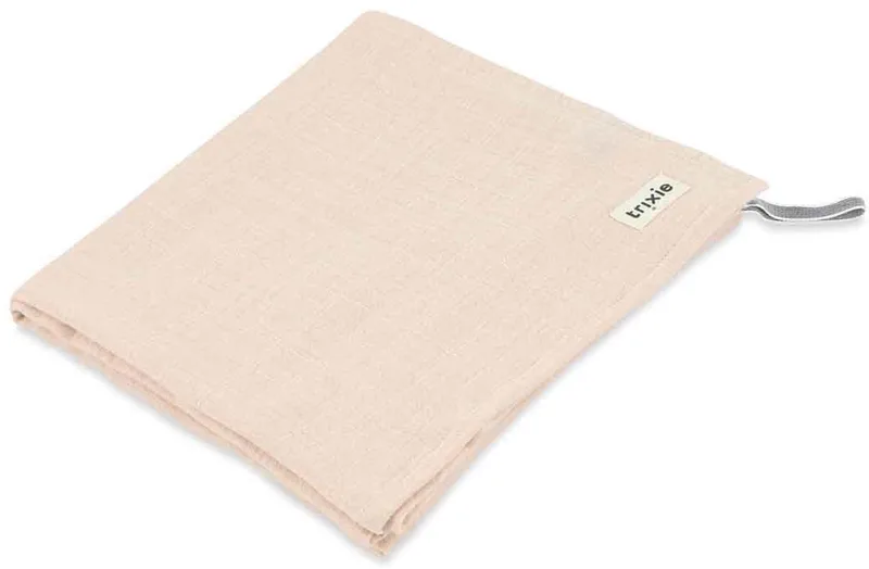 hydrofiele doek babytextiel 110x110cm Bliss Blossom roze katoen. by Trixie in Multicolour – product photo