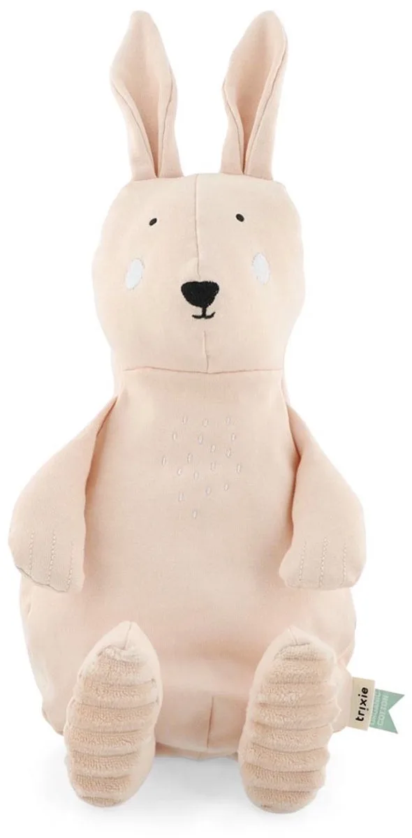 Knuffel Groot - Mrs. Rabbit - Zachte knuffels - Dieren knuffels - Eerste knuffel - Konijn van Trixie in Roze – productfoto