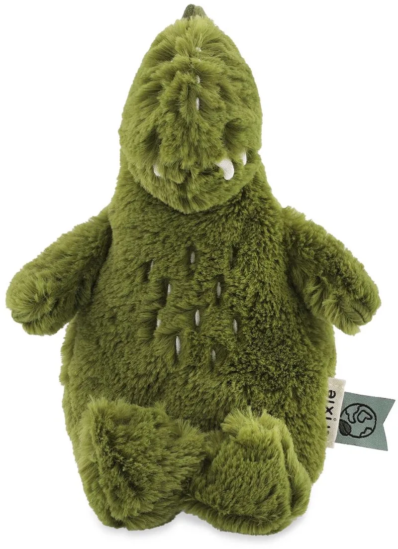 Knuffeldier Baby Mr. Dino – Zachte Knuffel van Gerecycleerde Materialen – 18 cm de Trixie en Vert – photo produit