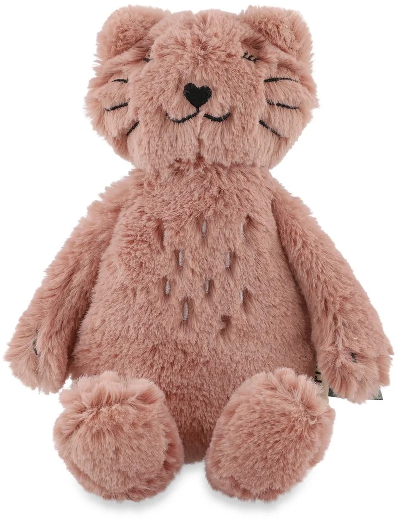 Knuffeldier Baby Mrs. Cat – Zachte Knuffel van Gerecycleerde Materialen – 18 cm de Trixie en Rose – photo produit
