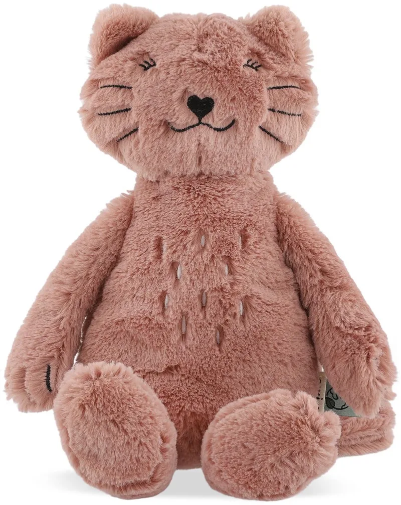 Knuffeldier Mrs. Cat – Zachte Knuffel van Gerecycleerde Materialen – 25 cm van Trixie in Roze – productfoto