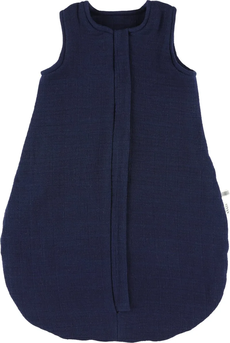 Slaapzak Bliss Blue 60 Cm Tencel/katoen Donkerblauw de Trixie en Bleu – photo produit
