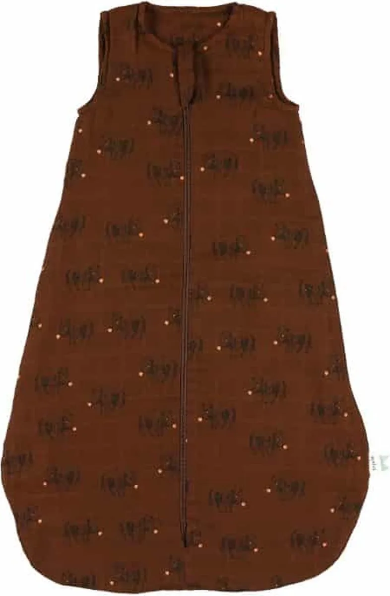 Slaapzak Muslin 70 Cm Katoen van Trixie in Bruin – productfoto