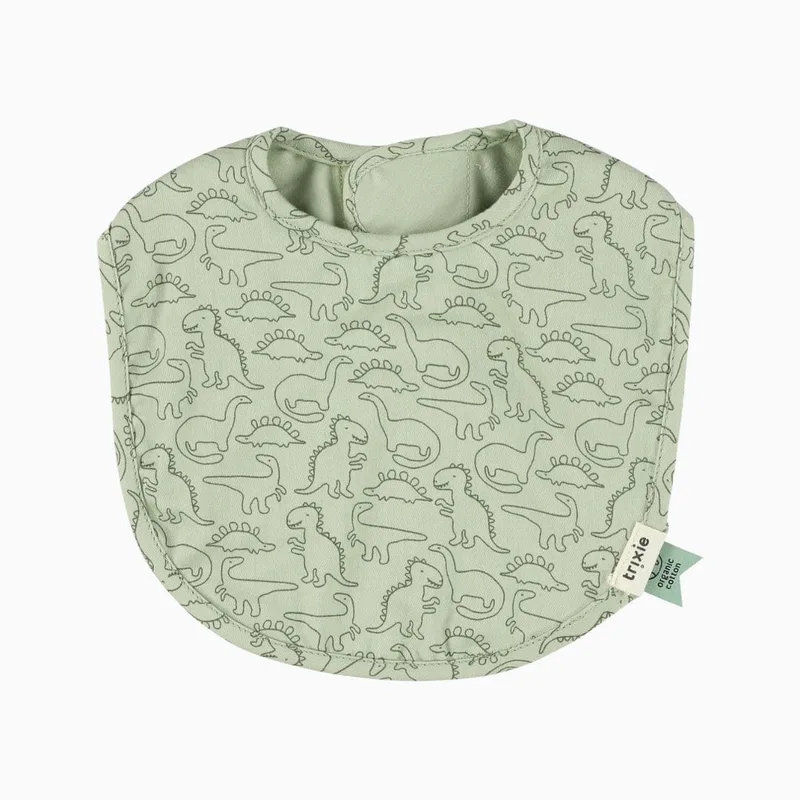 Slabbetje 2-pack mix - Daring Dino by Trixie in Green – product photo 3 of 4