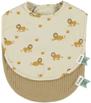 Slabbetje 2-pack mix - Lively Lion by Trixie in Multicolour – product photo 1 of 3