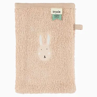Washandje 2-pack - Aura Rabbit - Zacht Tetra van Trixie in Bruin, Roze – productfoto 2 van 3