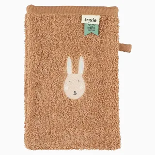 Washandje 2-pack - Aura Rabbit - Zacht Tetra van Trixie in Bruin, Roze – productfoto 3 van 3