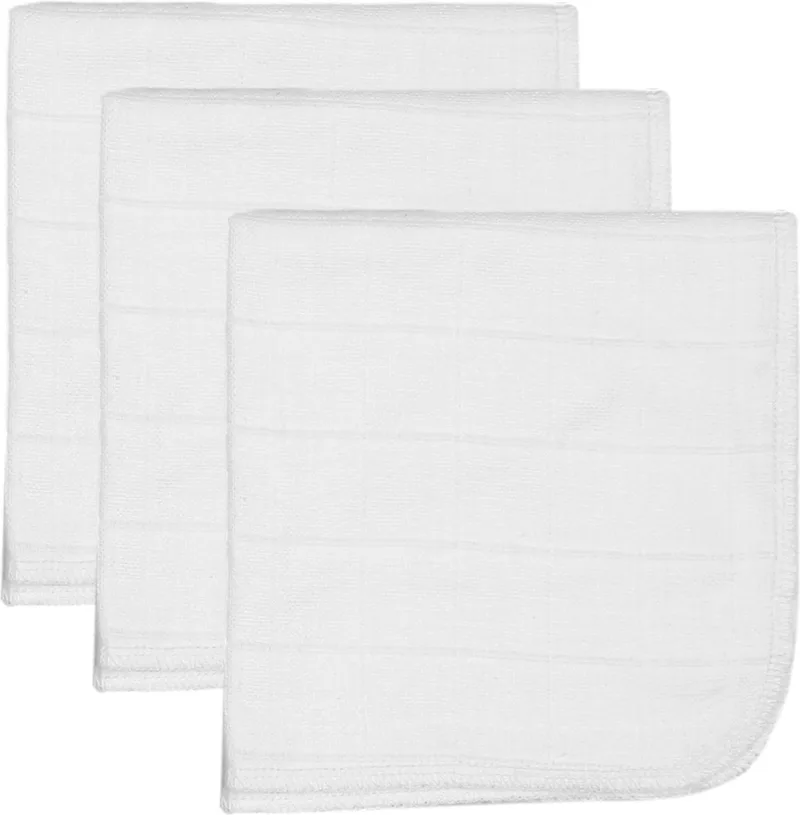 Blush & Blossom 30 x 30 cm 3 Stuks Hydrofiel Monddoekjes TR-BB443410 van Tryco in Wit – productfoto