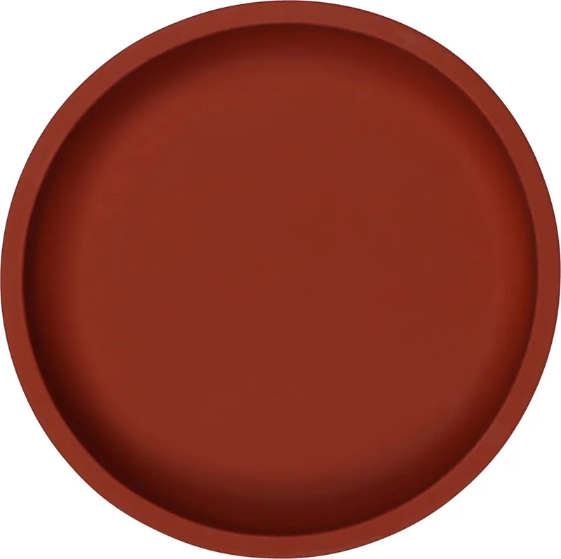 Dark Rust Siliconen Bord de Tryco en Dark Rust, Rouge – photo produit