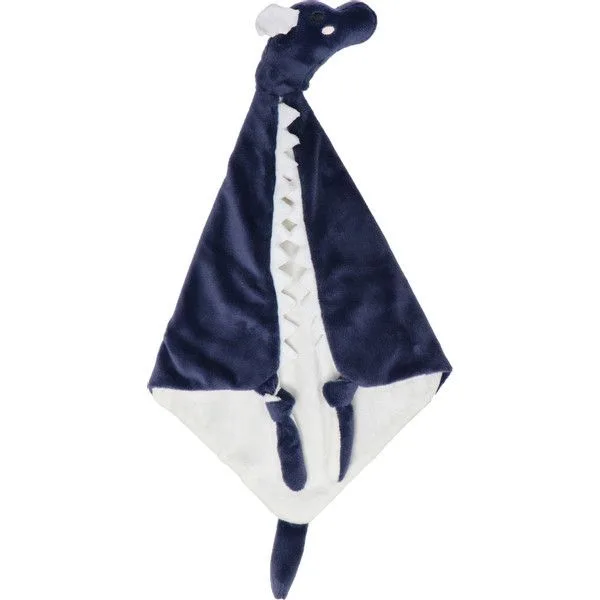 Draak Diego Knuffeldoek TR-243308 de Tryco en Bleu, Blanc – photo produit 3 sur 4