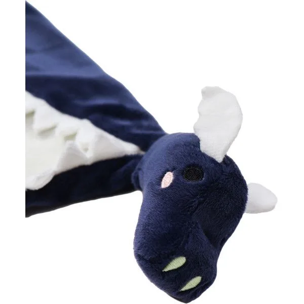 Draak Diego Knuffeldoek TR-243308 de Tryco en Bleu, Blanc – photo produit 4 sur 4