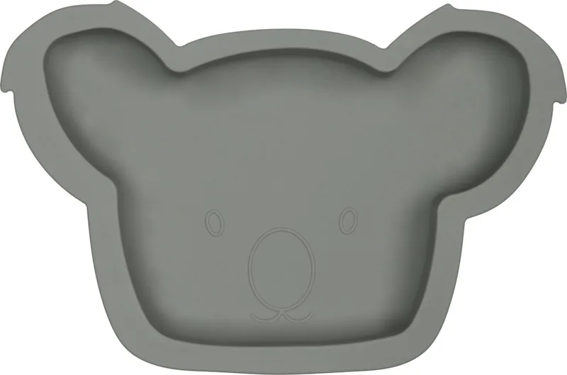 Koala Olive Gray Siliconen Bord TR-392817 de Tryco en Olive Gray, Gris – photo produit