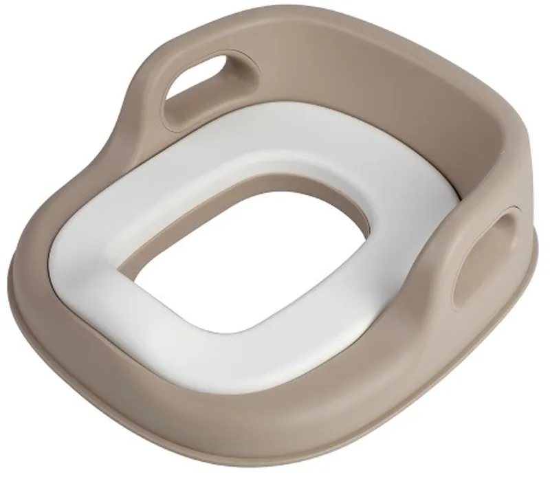 Sand Toilettrainer met Handvatten van Tryco in Zand – productfoto