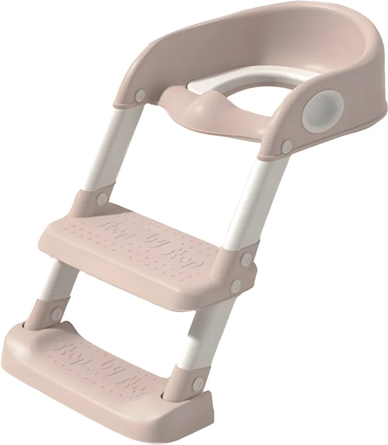 Sand Toilettrainer met Trapje van Tryco in Zand – productfoto