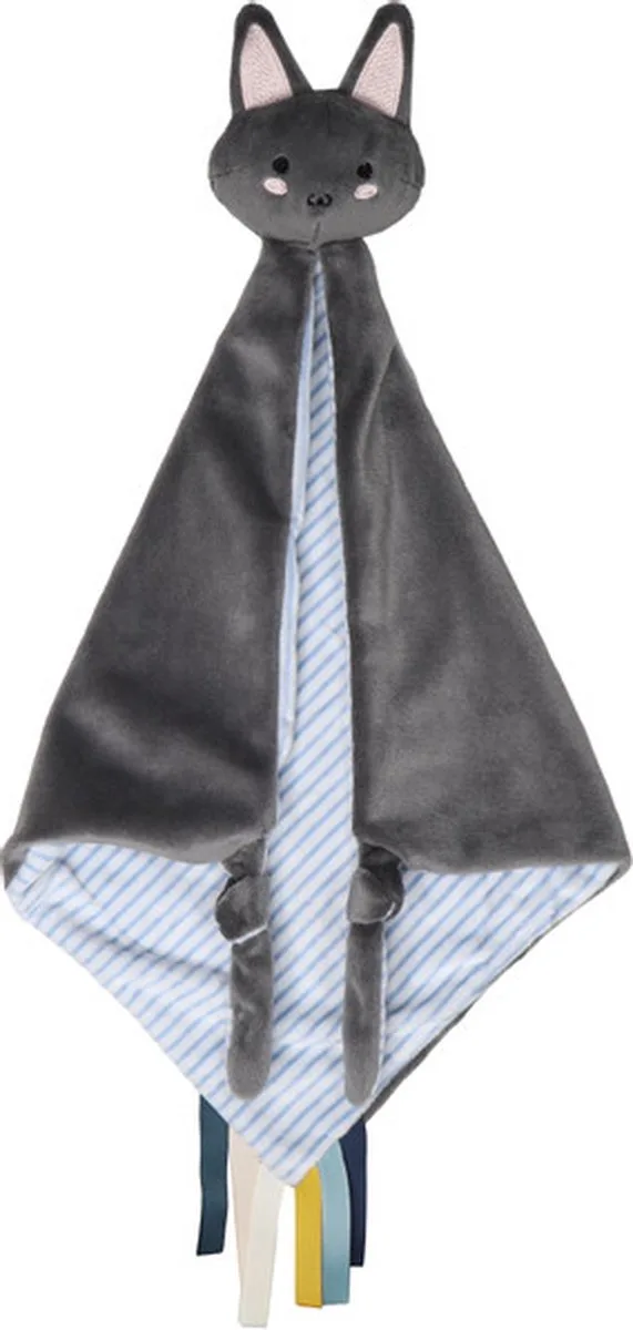 Vleermuis Bruce Knuffeldoek TR-243310 by Tryco in Dark grey – product photo