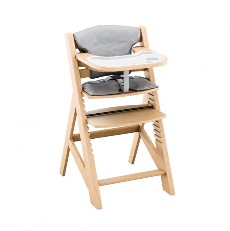 Morsel 40 - kinderstoel - meegroeistoel - hout- - 4 in 1 van Tulano in Naturel – productfoto