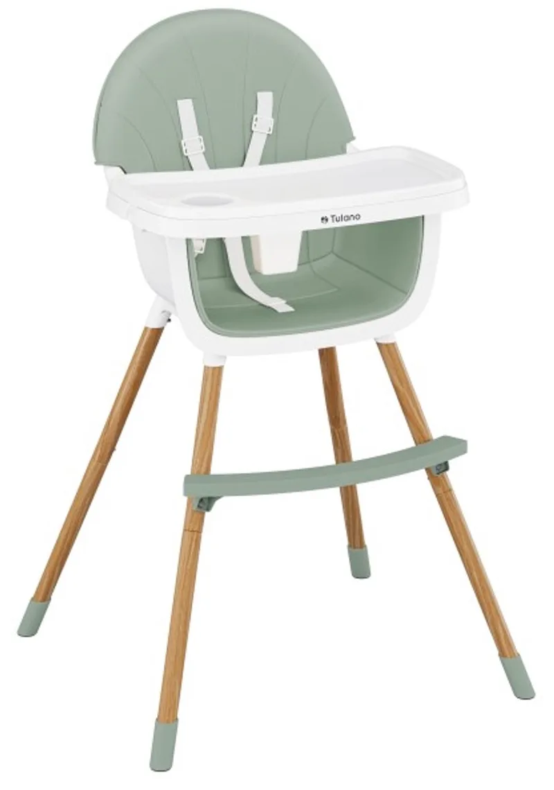 Morsel - kinderstoel van Tulano in Groen – productfoto