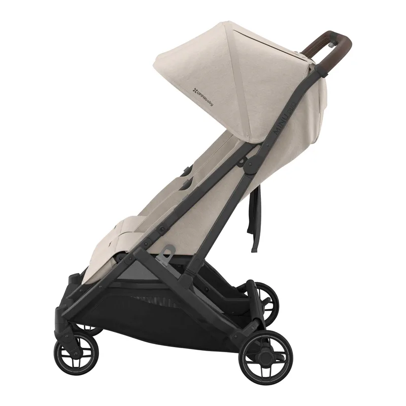 Kinderwagen Zwillingswagen Minu Duo von UPPAbaby in Beige, 94,5 × 70,6 × 102,8 mm – Produktfoto 3 von 3