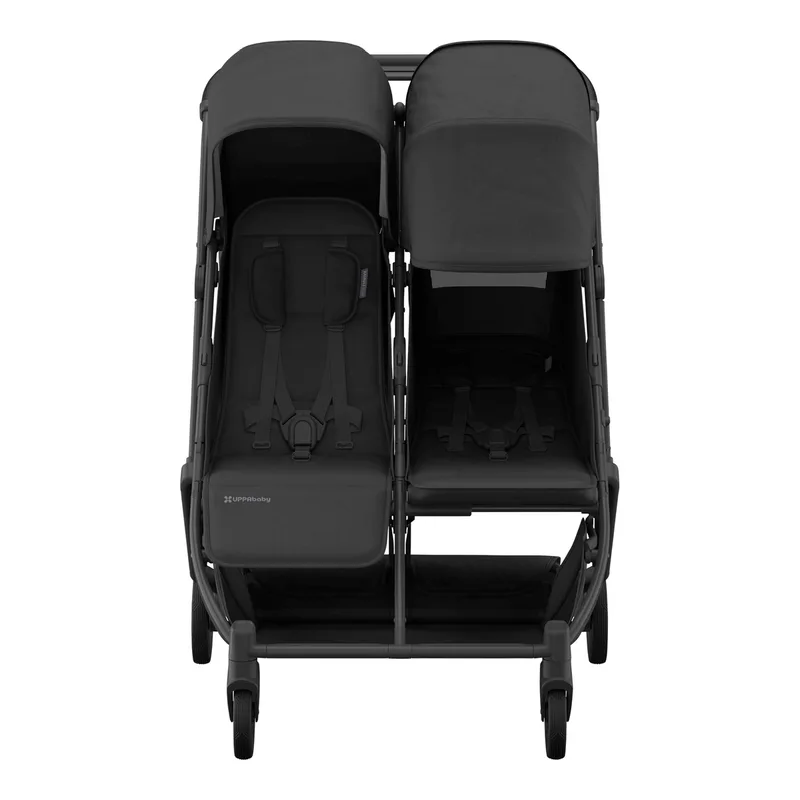 Kinderwagen Zwillingswagen Minu Duo von UPPAbaby in Schwarz – Produktfoto 2 von 3