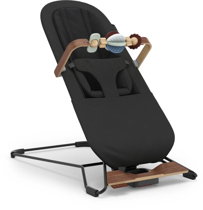 Mira V2 Mason - Wipstoel - Bouncer - Newborn, Baby en Peuter - 3-in-1 Schommelstoel - Inclusief speelbeugel by UPPAbaby in Zwart – product photo