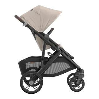 Vista V3 Kinderwagen Ada - Sandstone Mélange - Carbon Frame Met Kastanje Bruin Leer Nieuw: Leverbaar Juli 2026 von UPPAbaby – Produktfoto 2 von 3