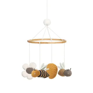 Lit Bébé Table à Langer Mobile Honeybee Happy de Vanilla Copenhagen – photo produit 2 sur 2