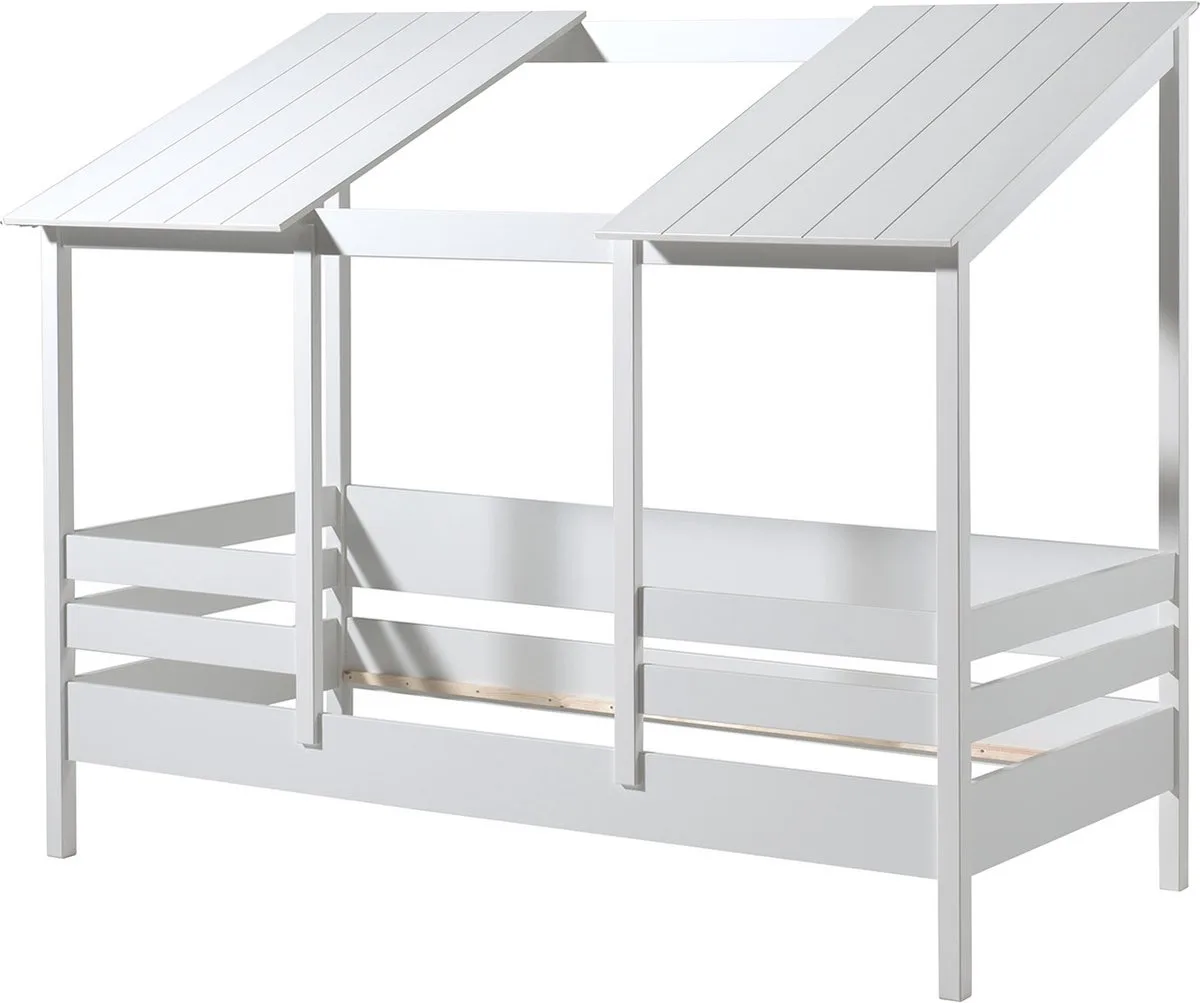 Bedhuisje Dallas 3 met matras - 90x200 van Vipack in Bruin – productfoto