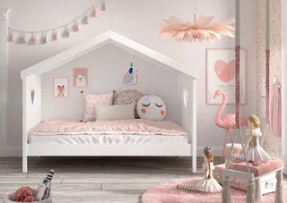 Open Bedhuisje Amori 90x200 Cm - Wit van Vipack in Wit – productfoto 1 van 5