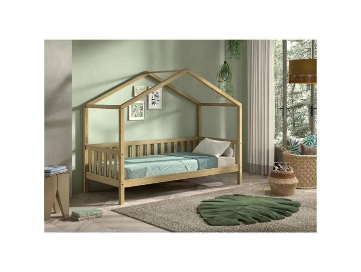 Bedhuisje Dallas - 90x200 - Massief Eikenhout van Vipack – productfoto