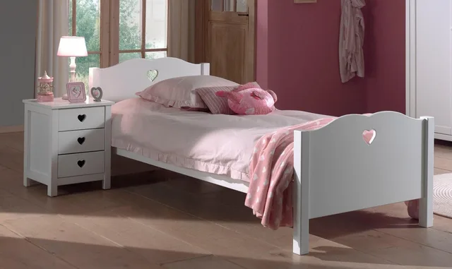 Bed Amori - 90 x 200 cm - wit