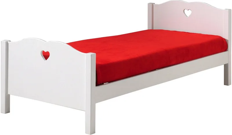 Bed Amori - 90 x 200 cm - wit van Vipack in Wit – productfoto 2 van 3