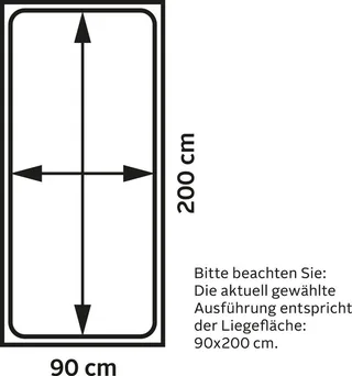 Kinderbett Cabane, Kiefer massiv, Made in Europe, inklusive Rolllattenrost (wahlweise in 2 Farben und 2 Größen erhältlich), Bodenfreiheit ca. 2,5 cm zur besseren Belüftung, stabil gebaut van Vipack in Wit – productfoto 4 van 4