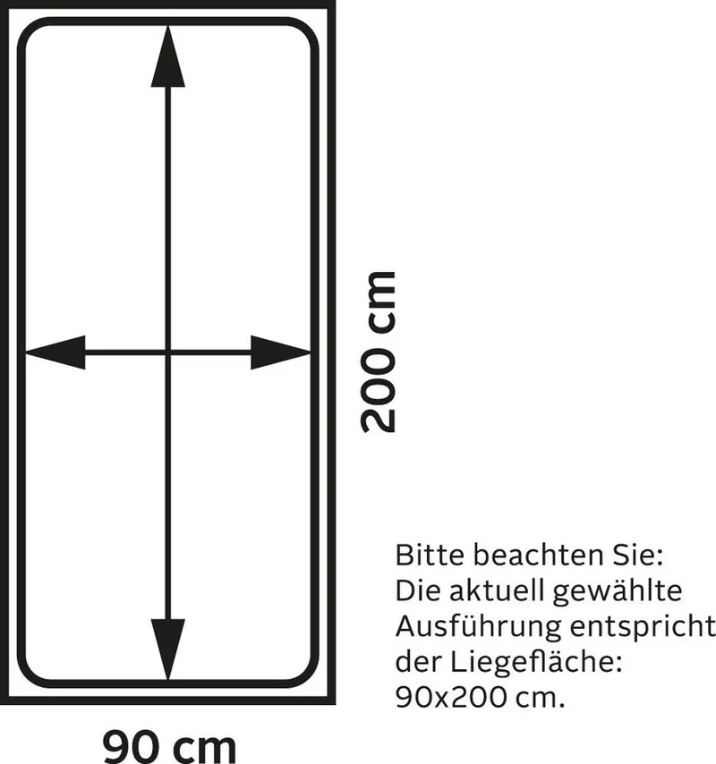 Kinderbett Cabane, Kiefer massiv, Made in Europe, inklusive Rolllattenrost (wahlweise in 2 Farben und 2 Größen erhältlich), Bodenfreiheit ca. 2,5 cm zur besseren Belüftung, stabil gebaut van Vipack in Wit – productfoto 4 van 4