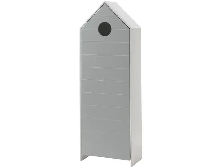 Kleiderschrank VIPACK Casami, mit Soft-Close, viel Stauraum, TOP modern , grau (weiß, grau), B:57,6cm H:171,3cm T:37cm, Holzwerkstoff, Schränke, Kleiderschrank, als Kleider-/Wäscheschrank nutzbar, universell einsetzbar fra Vipack – produktbillede
