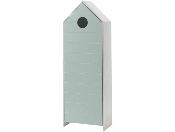 Kleiderschrank VIPACK Casami, mit Soft-Close, viel Stauraum, TOP modern , grün (weiß, mint), B:57,6cm H:171,3cm T:37cm, Holzwerkstoff, Schränke, Kleiderschrank, als Kleider-/Wäscheschrank nutzbar, universell einsetzbar från Vipack – produktbild
