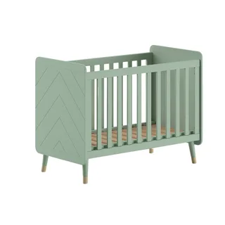 Ledikant Billy 60x120 olijfgroen van Vipack – productfoto 1 van 2