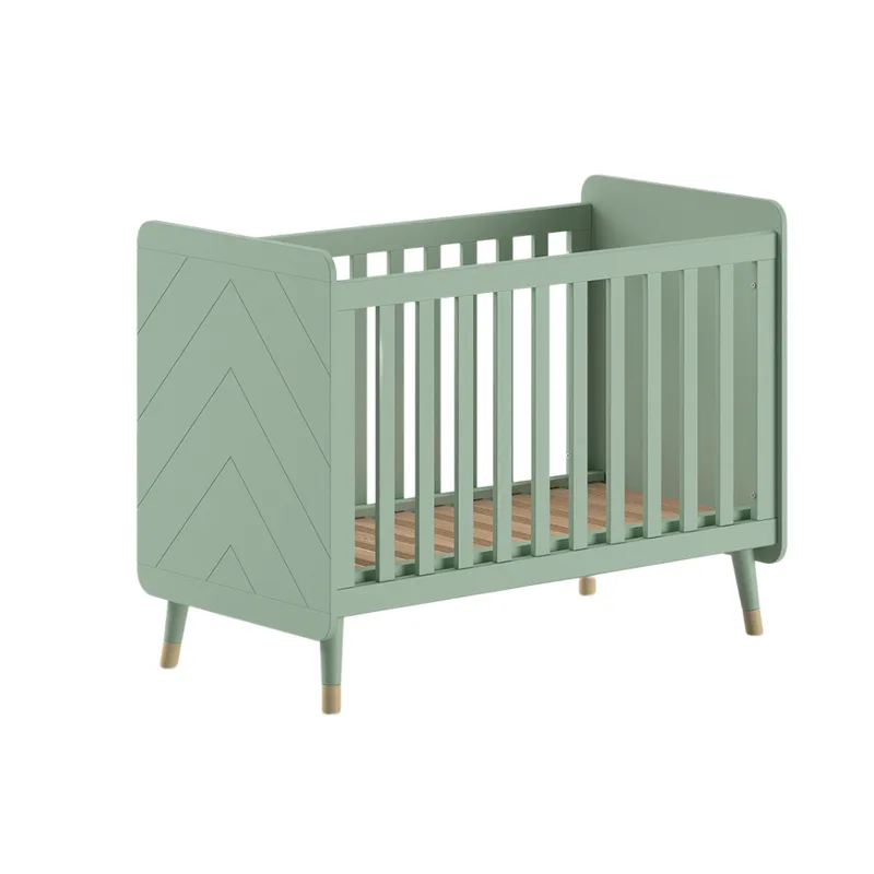 Ledikant Billy 60x120 olijfgroen van Vipack – productfoto 1 van 2