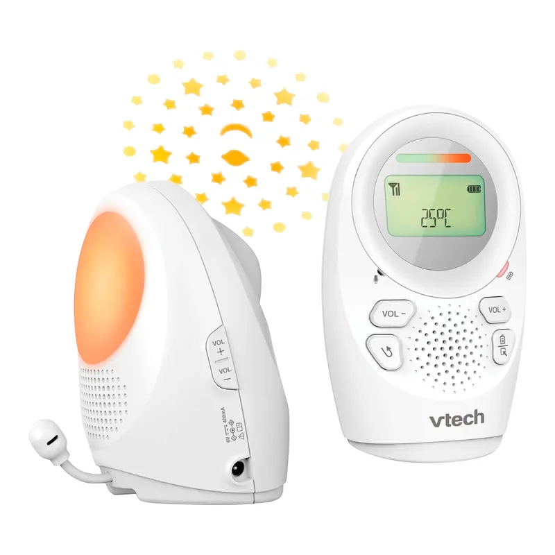 Babyphone DM1212, 300 m från VTech i Vit – produktbild