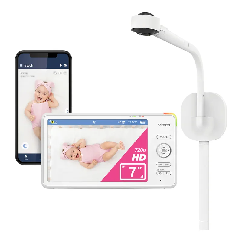 Babyphone mit Kamera RM7787, 300 m de VTech en Blanc – photo produit