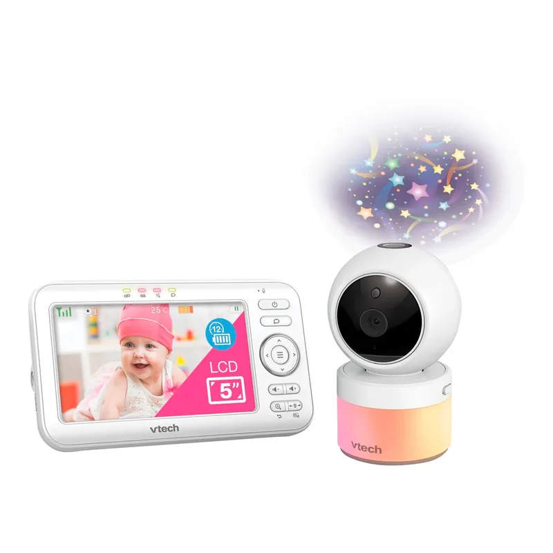 Babyphone mit Kamera VM5463, 300 m de VTech en Blanc – photo produit
