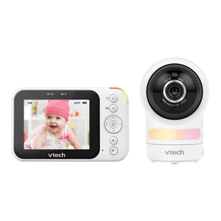 RM4761 Smart video babyfoon met camera - 3.5 inch Scherm - 1080p Full HD - Pan & tilt - Zoom - Wi-Fi - Nachtlampje - Terugspreekfunctie by VTech in White – product photo 3 of 3