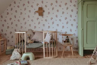 Babybett Mobiles Babybett aus Holz 7in1 mit Matratze, mitwachsend de Waldin en Blanc – photo produit 3 sur 5