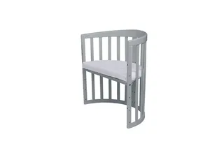 Babybett Mobiles Babybett OWAL aus Holz 7in1 mit Matratze, mitwachsend by Waldin in Grey – product photo 5 of 5
