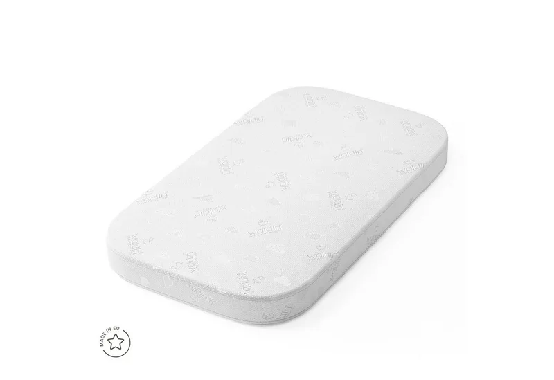 Babymatratze Kokosmatratze groß, für großes Babybett 7in1, Waldin, 10 cm hoch by Waldin in White – product photo 3 of 5