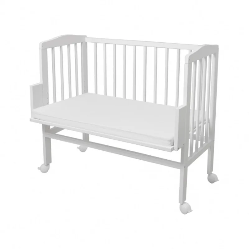 co sleeper/wieg 2 in 1 by Waldin in White – product photo