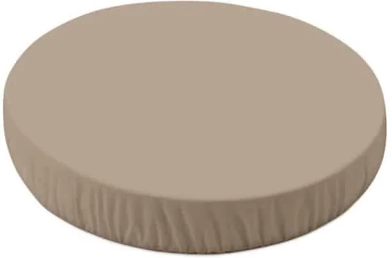 Ecologisch katoenen hoeslaken 73cm voor 7 in 1 babybed. by Waldin in Taupe – product photo