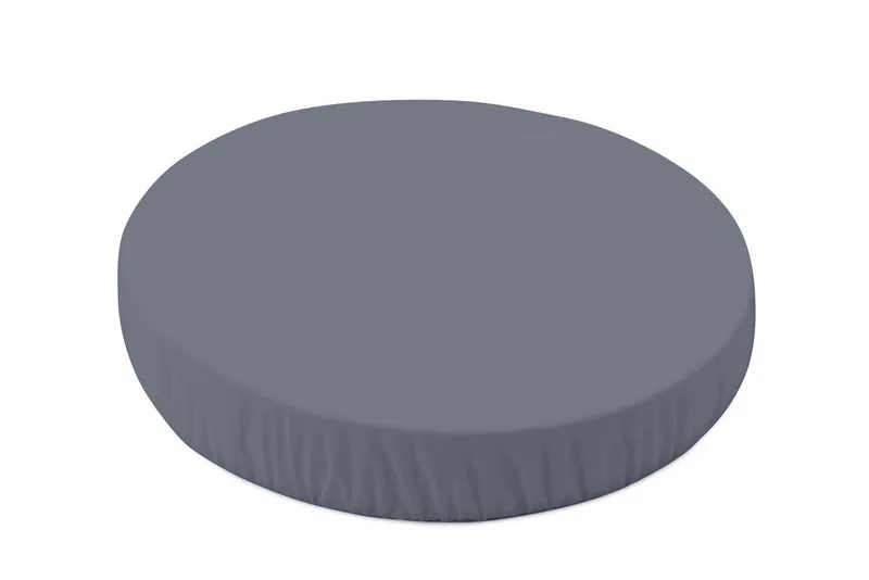 Spannbettlaken klein für Babybett 7in1 OWAL, Jersey Baumwolle, 73x73 cm, Graphit, Jersey-Elasthan, Gummizug: rundum, Spannbetttuch van Waldin in Grijs – productfoto